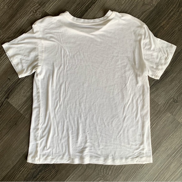Girlfriend Collective White Tee - Picture 2 of 4